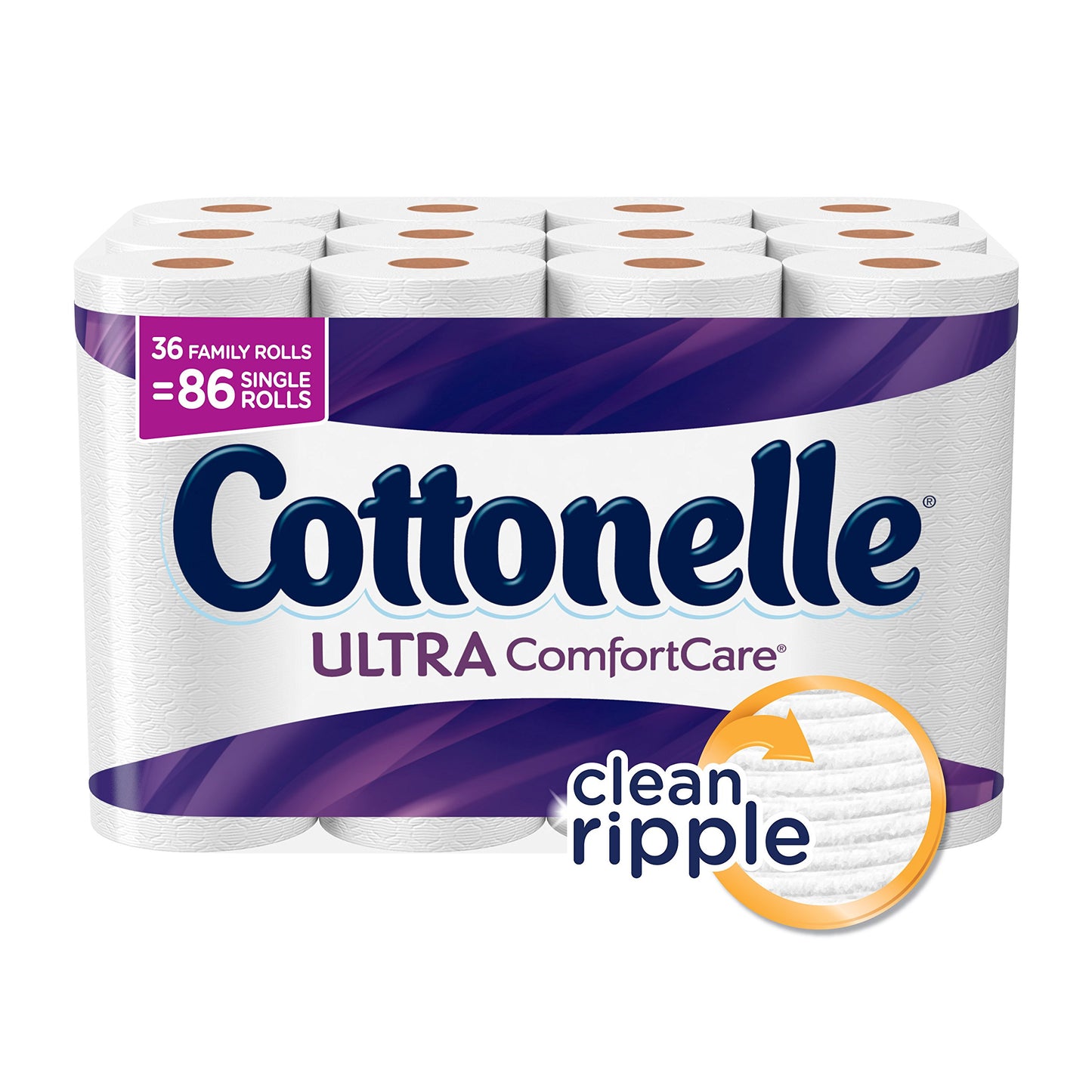 Cottonelle Ultra Comfort Care Family Roll Toilet Paper Bath Tissue 36 Toilet Paper Rolls